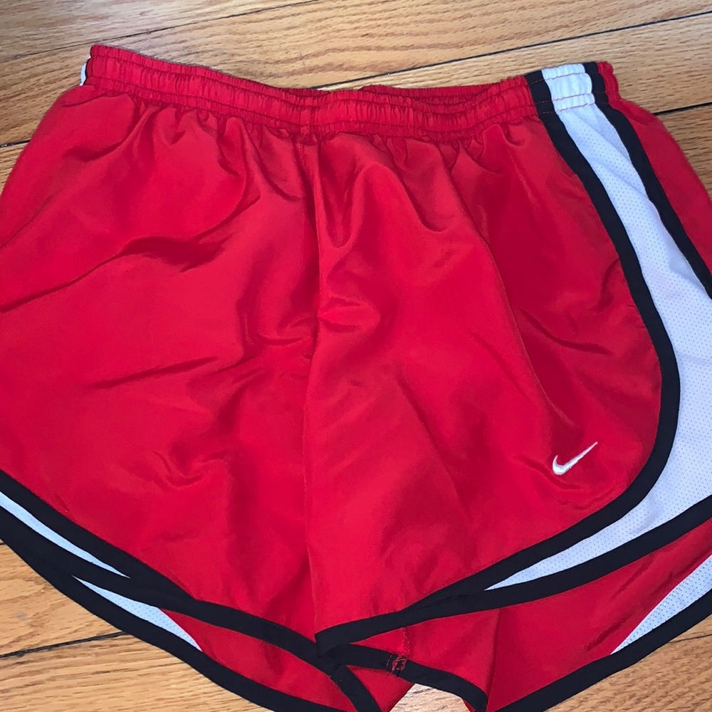 Red Nike Athletic Shorts